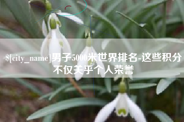 珠海男子5000米世界排名-这些积分不仅关乎个人荣誉