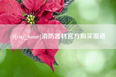 珠海消防器材官方购买渠道