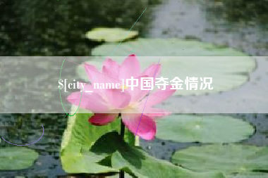 珠海中国夺金情况
