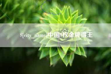 珠海中国9枚金牌得主