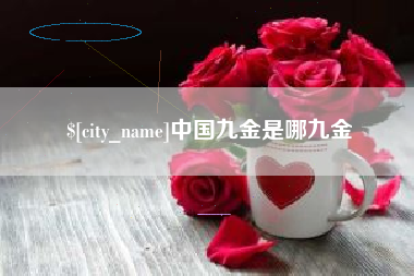 珠海中国九金是哪九金