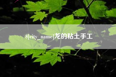 珠海龙的粘土手工