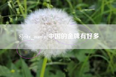 珠海中国的金牌有好多
