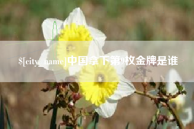 珠海中国拿下第9枚金牌是谁
