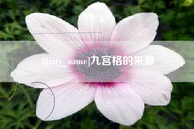 珠海九宫格的来源