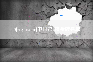 珠海中国第9枚金牌名单