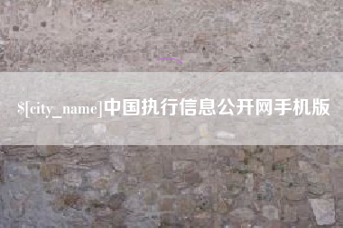 珠海中国执行信息公开网手机版