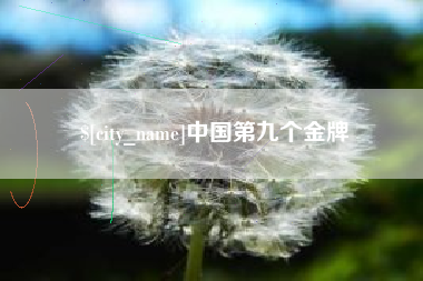 珠海中国第九个金牌