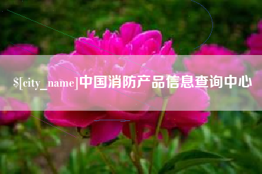 珠海中国消防产品信息查询中心