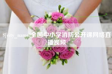 珠海全国中小学消防公开课网络直播视频