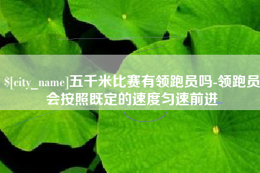 珠海五千米比赛有领跑员吗-领跑员会按照既定的速度匀速前进