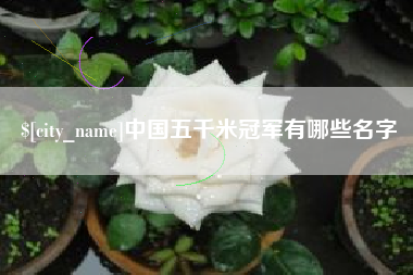 珠海中国五千米冠军有哪些名字